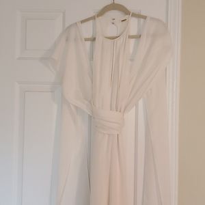 L'ange Halter Maxi Dress